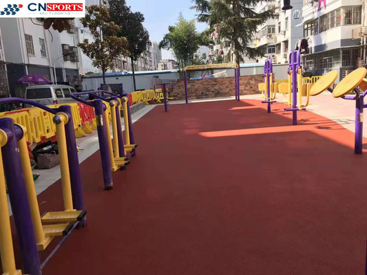 Red Anti UV EPDM Sports Flooring Walk Path EPDM Rubber Mat