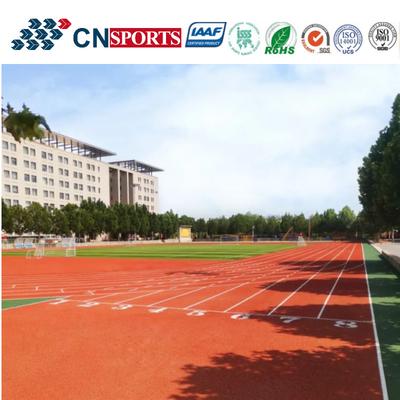 Iaaf Approved Rubber Athletic Running Track For 400 Meter Standard Track Field