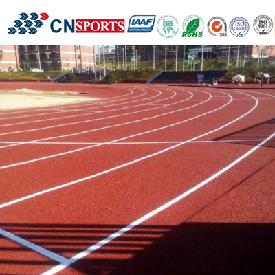High Performance Self Knot Rubber Running Track For Any Form Of Athletics Training Venues