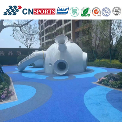 Synthetic Rubber Sports Playground Flooring Use EPDM Granules With Various Colors