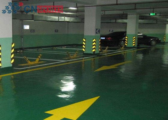 Skid Resistance Car Park Epoxy Flooring Weather Resistant