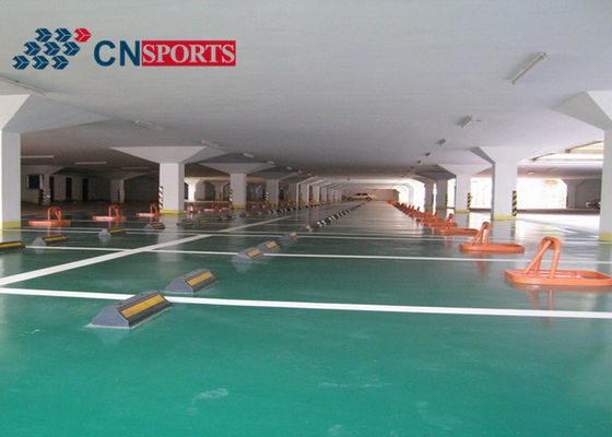 Anti Slide SPUA Car Park Epoxy Flooring Stone Pattern Type Non Toxic Fireproof