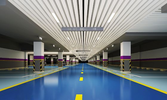 Lasting Color Car Park Epoxy Road Flooring Fast Setting Light Paving