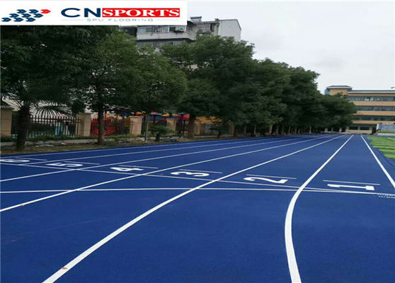 Polyurethane Rubber Athletic Track Anti UV Environmental Friendly