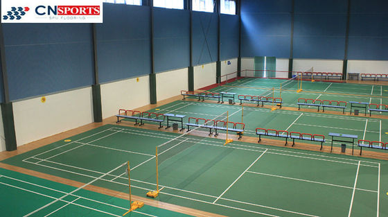 Anti UV PVC Sport Flooring , 20m Table Tennis Rubber Flooring