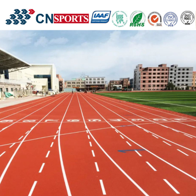 Easy Construction PU Running Track Anti UV Meet Iaaf Standards