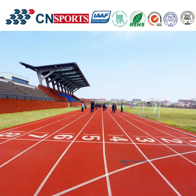 Easy Construction PU Running Track Anti UV Meet Iaaf Standards