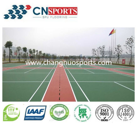 Wear-Resistance and Anti-Seepage Silicon Polyurea Tennis Sports Flooring,Non-Toxic