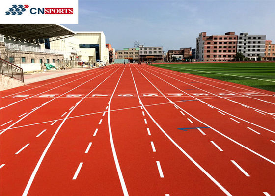 CE Polyurethane Running Track 13mm Synthetic Jogging Track Runway Flooring