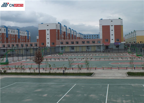 4mm and ISO High Rebound Silicon Polyurea Tennis Court Flooring