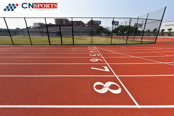 13mm Thick Rubber Running Track with Weather Resistance IAAF certificate