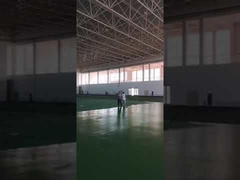 Liquid Coating SPU Flooring , Synthetic Indoor Rubber Basketball Court